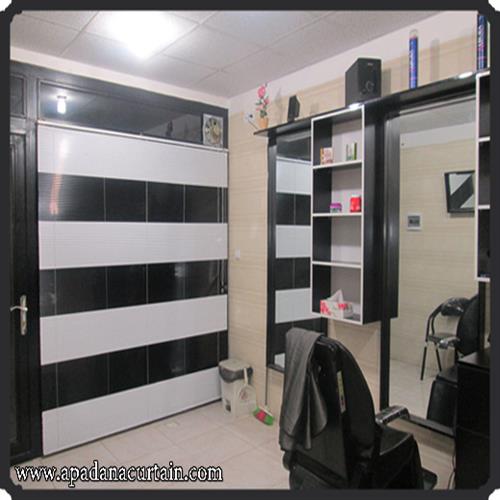 پرده کرکره دو رنگ (ترکیبی)